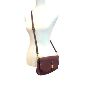 Mulberry | Pebbled Leather Fold-Over Cross-Clutch